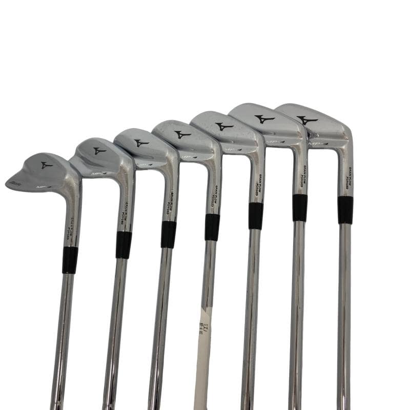 MIZUNO - 【中古】 ミズノ MP-4 8S アイアンセット IR 純正特注シャフト (フレックスX) メンズ 男性用 右利き 右用 Cランク ゴルフクラブ