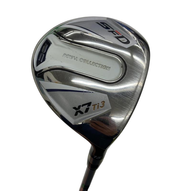 【中古】 ロイヤルコレクション RC SFD X7 Ti 3W フェアウェイウッド FW ATTAS RC W50 (フレックスSR) メンズ 男性用 右利き 右用 Cランク ゴルフクラブ