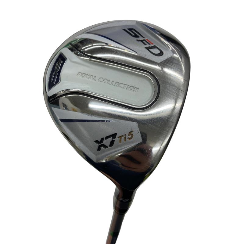 【中古】 ロイヤルコレクション RC SFD X7 Ti 5W フェアウェイウッド FW ATTAS RC W50 (フレックスSR) メンズ 男性用 右利き 右用 Cランク ゴルフクラブ