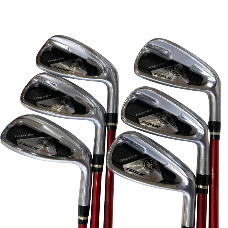 【中古】 ヤマハ inpres RMX UD+2 7S アイアンセット IR BASSARA FS50 (フレックスR) メンズ 男性用 右利き 右用 Cランク ゴルフクラブ