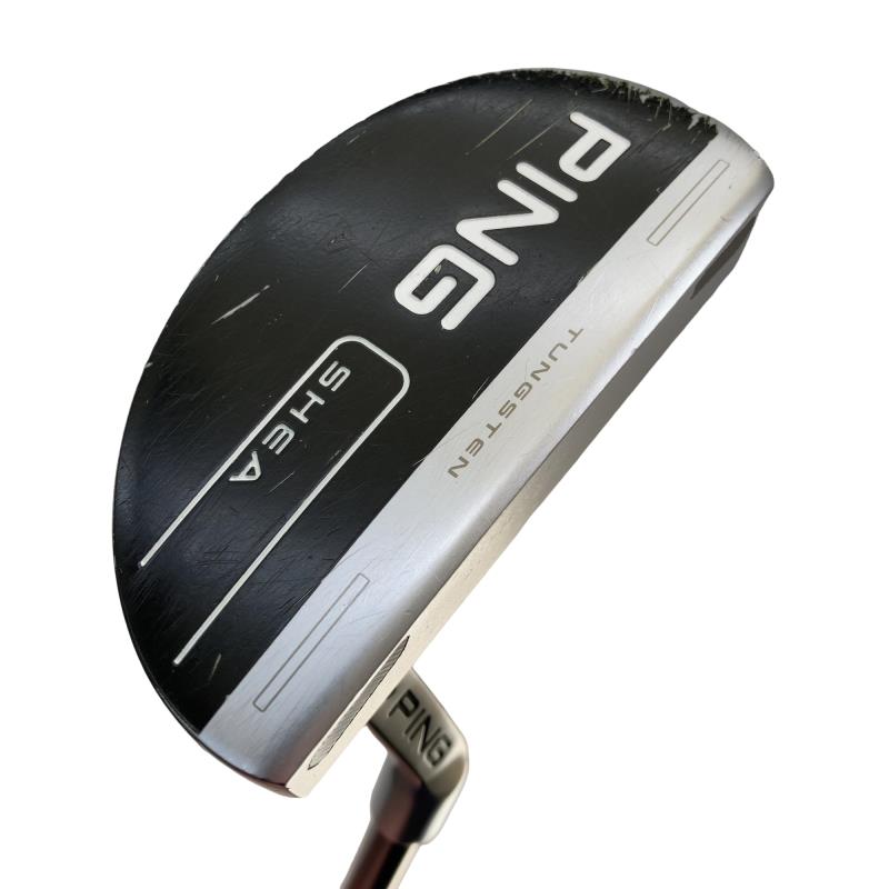 【中古】 ピン PING SHEA(2023) 34インチ パター PT オリジナルカーボン (フレックスその他) メンズ 男性用 右利き 右用 Cランク ゴルフクラブ