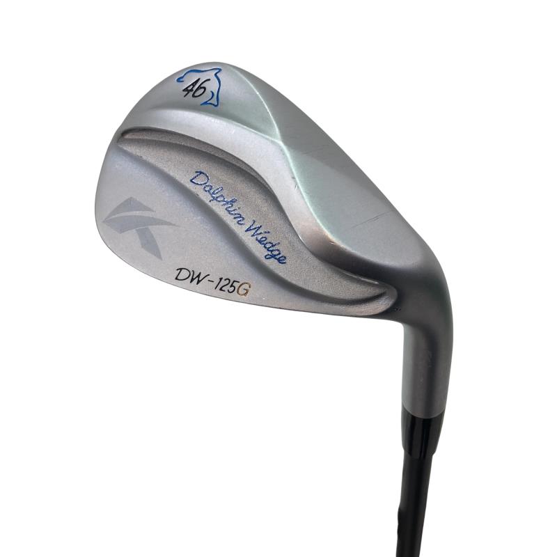 【中古】 キャスコ Dolphin Wedge DW-125G シルバー 46° ウェッジ WG Dolphin DP-231 (フレックスその他) メンズ 男性用 右利き 右用 Cランク ゴルフクラブ