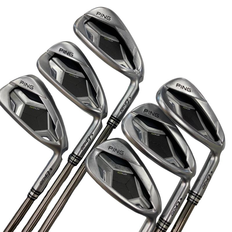 【中古】 ピン G430 6S アイアンセット IR PING TOUR 2.0 CHROME I (フレックスS) メンズ 男性用 右利き 右用 Cランク ゴルフクラブ