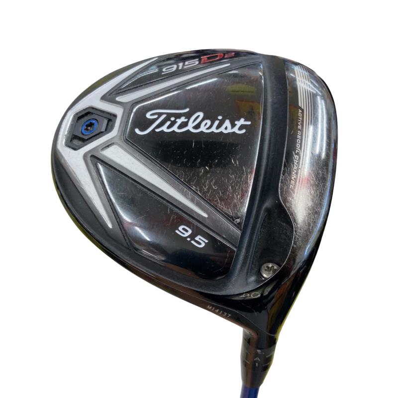 【中古】 タイトリスト 915 D2 9.5° ドライバー DR Speeder 661 EVOLUTION (フレックスS) メンズ 男性用 右利き 右用 Cランク ゴルフクラブ
