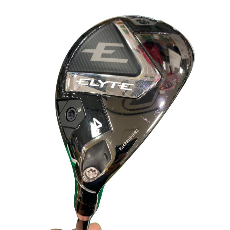 CALLAWAY - 【中古】 キャロウェイ ELYTE U4 ユーティリティ UT VENTUS GREEN 50 for CW(ELYTE UT) (フレックスS) メンズ 男性用 右利き 右用 Cランク ゴルフクラブ