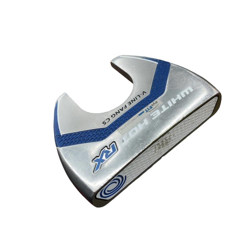 WOSS - 【中古】 オデッセイ WHITE HOT RX V-LINE FANG CS 34インチ パター PT スチール (フレックスその他) メンズ 男性用 右利き 右用 Cランク ゴルフクラブ