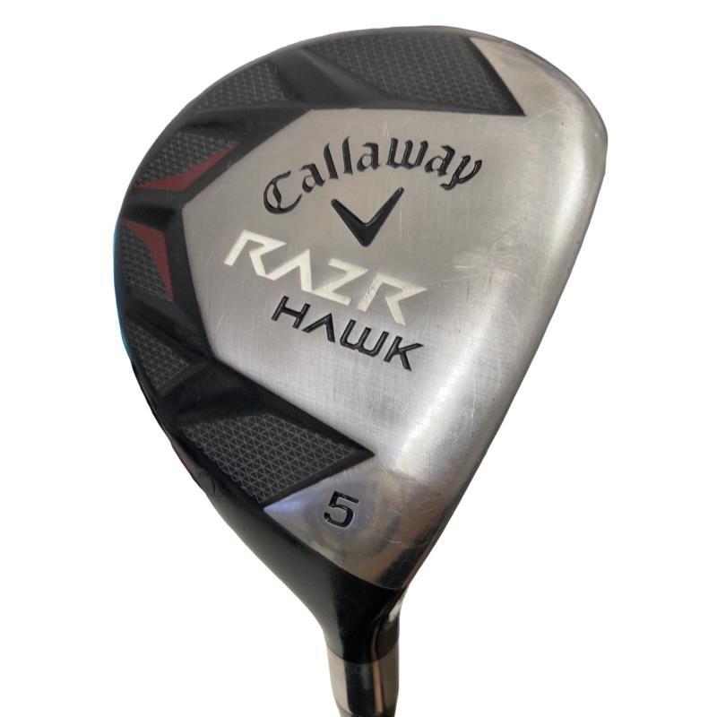 【中古】 キャロウェイ RAZR HAWK 5W フェアウェイウッド FW Tour AD DJ-6 (フレックスS) メンズ 男性用 右利き 右用 Cランク ゴルフクラブ