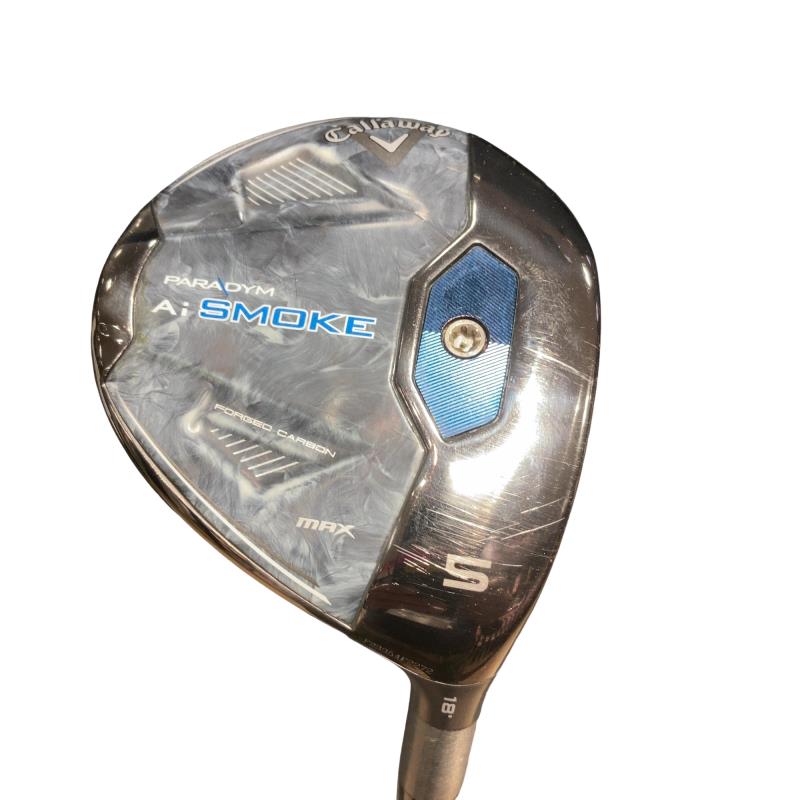 【中古】 キャロウェイ PARADYM Ai SMOKE MAX 5W フェアウェイウッド FW TENSEI 50 for CW(Ai SMOKE FW) (フレックスR) メンズ 男性用 右利き 右用 Cランク ゴルフクラブ