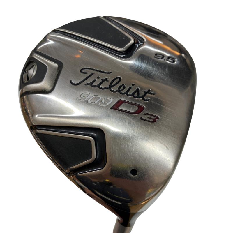 【中古】 タイトリスト 909 D3 9.5° ドライバー DR ROMBAX 7F09 (フレックスS) メンズ 男性用 右利き 右用 Cランク ゴルフクラブ