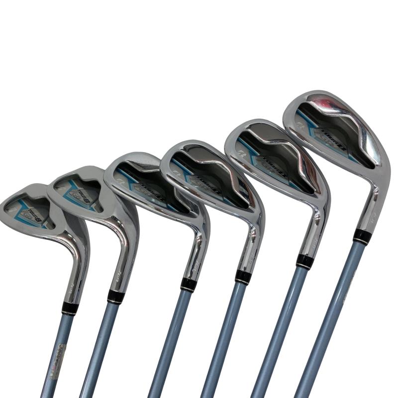 【中古】 ブリヂストン TOUR B JGR(2019)(ブルー) 7S レディース アイアンセット IR Air Speeder JGR(IR) (フレックスA) レディース 女性用 右利き 右用 Cランク ゴルフクラブ