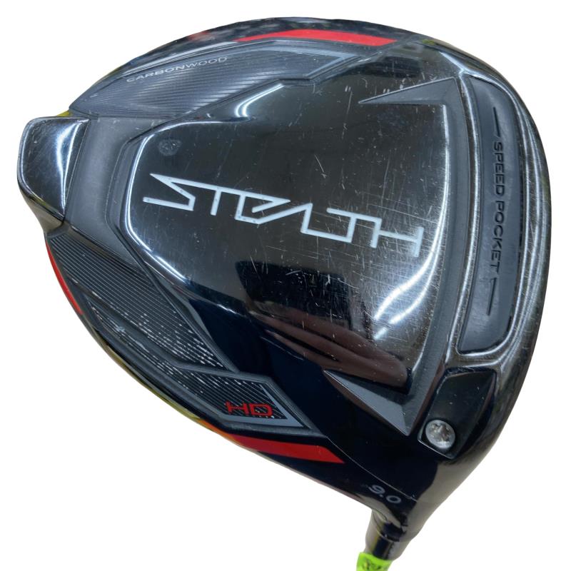 【中古】 テーラーメイド STEALTH HD 9° ドライバー DR TENSEI RED TM50(STEALTH DR) (フレックスSR) メンズ 男性用 右利き 右用 Cランク ゴルフクラブ