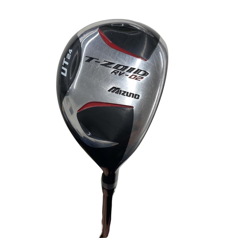 【中古】 ミズノ T-ZOID RV-02 24° ユーティリティ UT RV-02 オリジナルカーボン (フレックスR) メンズ 男性用 右利き 右用 Cランク ゴルフクラブ