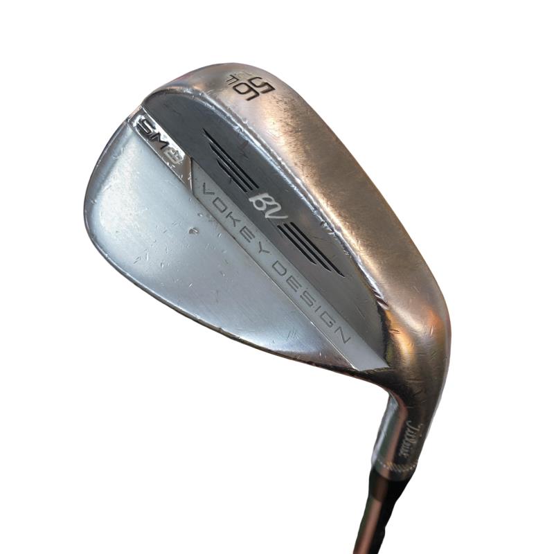 樂天商城 - 【中古】 タイトリスト VOKEY SPIN MILLED SM8 ツアークロム 56°/14°F ウェッジ WG Dynamic Gold (フレックスS) メンズ 男性用 右利き 右用 Eランク ゴルフクラブ