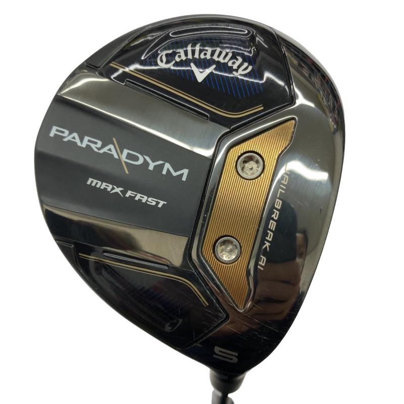 【中古】 キャロウェイ PARADYM MAX FAST 5W フェアウェイウッド FW SPEEDER NX 40 for CW(PARADYM FW) (フレックスR) メンズ 男性用 右利き 右用 Cランク ゴルフクラブ
