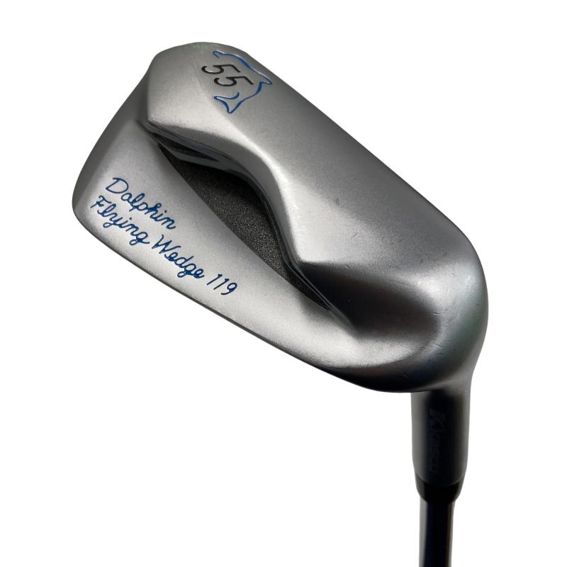 【中古】 キャスコ Dolphin Flying Wedge DFW-119 55° 34インチ(ジャンボグリップ) ウェッジ WG Dolphin オリジナルスチール (フレックスその他) メンズ 男性用 右利き 右用 Cランク ゴルフクラブ