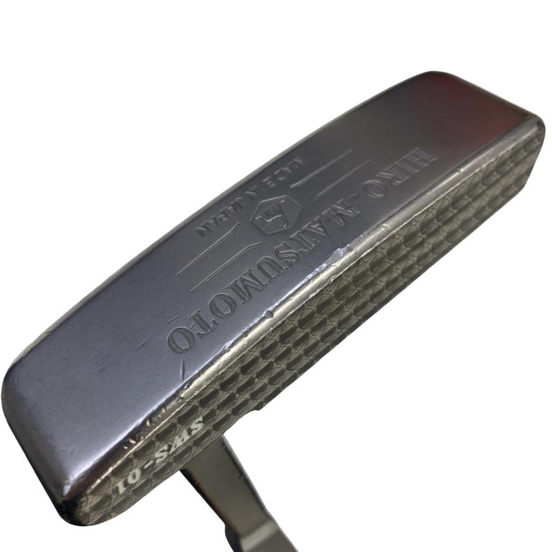 【中古】 ヒロマツモト(YTK) 各種ハンドメイド パター PT マツモトオリジナルスチール (フレックスその他) メンズ 男性用 右利き 右用 Cランク ゴルフクラブ