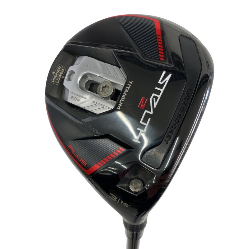 Taylor Made - 【中古】 テーラーメイド STEALTH2 PLUS 3W フェアウェイウッド FW Diamana TM50(FW) (フレックスSR) メンズ 男性用 右利き 右用 Cランク ゴルフクラブ