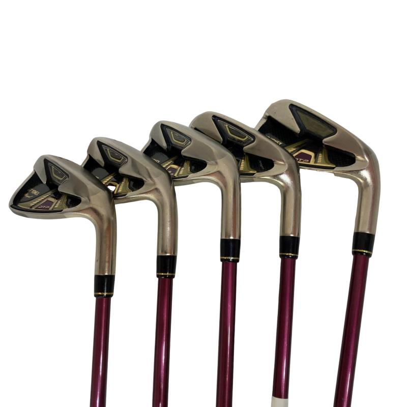 【中古】 ヨネックス YONEX Royal DTP 7S アイアンセット IR REXIS XELA for Royal (フレックスR) メンズ 男性用 右利き 右用 Dランク ..