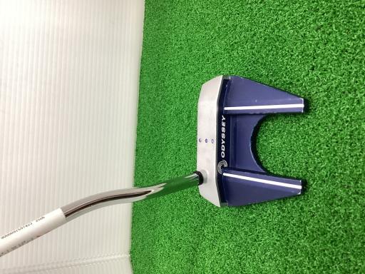 【中古】 オデッセイ STROKE LAB SEVEN(シルバー/ネイビー) 32インチ レディース パター PT STROKE LAB (フレックスその他) レディース 女性用 右利き 右用 Cランク ゴルフクラブ