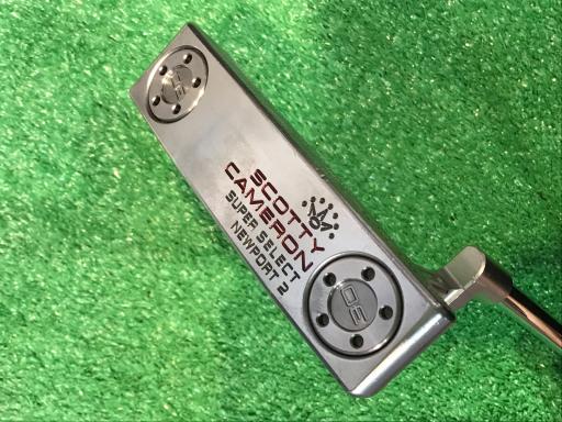 【中古】 タイトリスト SCOTTY CAMERON SUPER SELECT NEWPORT 2 35インチ パター PT スチール (フレッ..