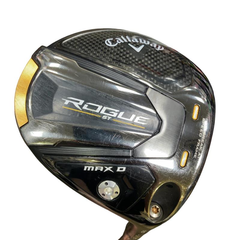 【中古】 キャロウェイ ROGUE ST MAX D 9° ドライバー DR 純正特注シャフト (フレックスS) メンズ 男性用 右利き 右用 Cランク ゴルフクラブ