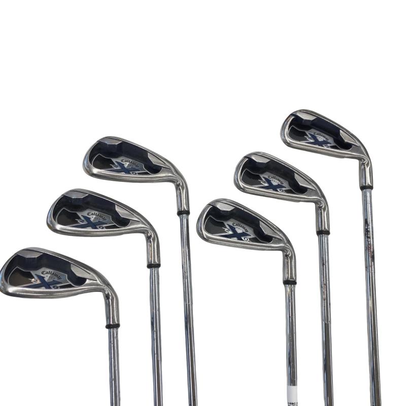 【中古】 キャロウェイ X・20 6S USA アイアンセット IR Callaway Golf Steel (フレックスUNI) メンズ 男性用 右利き 右用 Dランク ゴルフクラブ