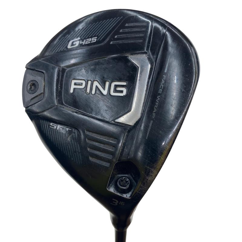 【中古】 ピン G425 SFT 3W(アーコス付き) フェアウェイウッド FW ALTA J CB SLATE(FW) (フレックスSR) メンズ 男性用 右利き 右用 Cランク ゴルフクラブ