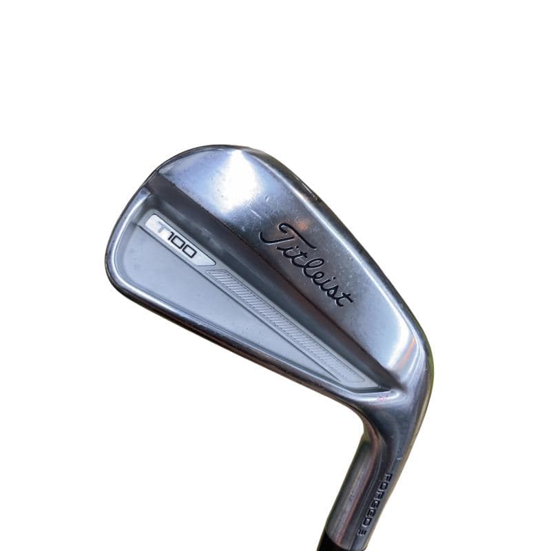 【中古】 タイトリスト Titleist T100(2023) 6S アイアンセット IR 純正特注シャフト (フレックスS) メンズ 男性用 右利き 右用 Dランク ゴルフクラブ