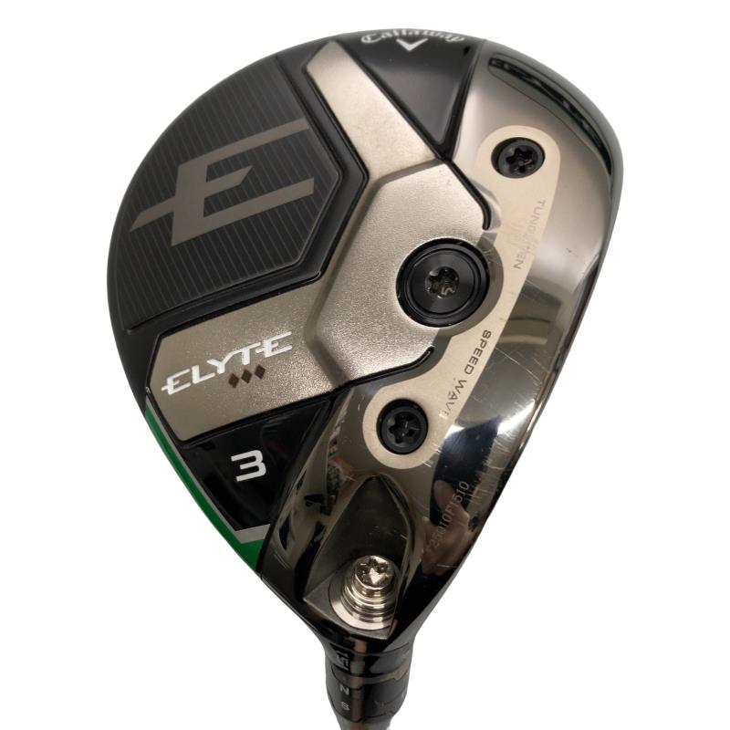 【中古】 キャロウェイ ELYTE ◆◆◆ 3W フェアウェイウッド FW TENSEI GREEN 60 for CW(ELYTE FW) (フレックスS) メンズ 男性用 右利き 右用 Cランク ゴルフクラブ