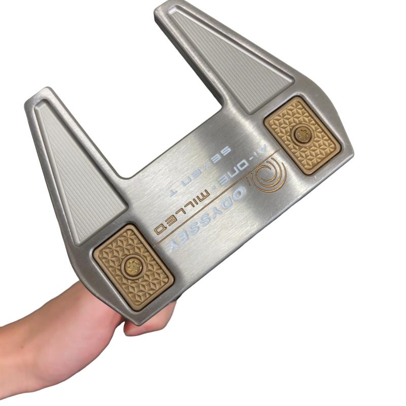 【中古】 オデッセイ Ai-ONE・MILLED SEVEN T DB シルバー 34インチ パター PT STROKE LAB 90 スチール (フレックスその他) メンズ 男性用 右利き 右用 Cランク ゴルフクラブ