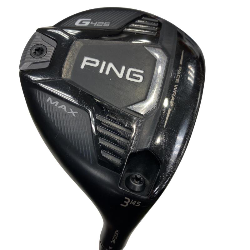 【中古】 ピン G425 MAX 3W(アーコス付き) フェアウェイウッド FW PING TOUR 173-65(FW) (フレックスS) メンズ 男性用 右利き 右用 Cランク ゴルフクラブ