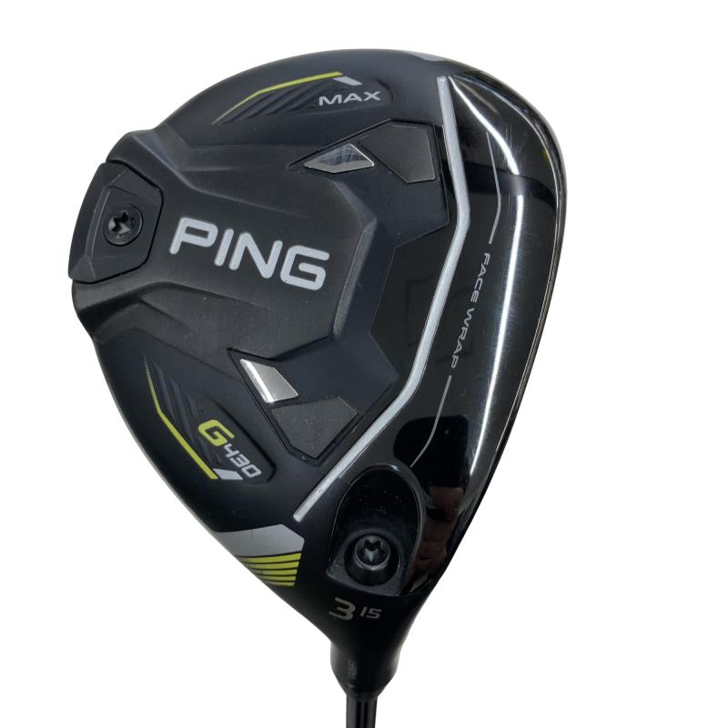 【中古】 ピン G430 MAX 3W フェアウェイウッド FW PING TOUR 2.0 BLACK 65(FW) (フレックスS) メンズ 男性用 右利き 右用 Cランク ゴルフクラブ