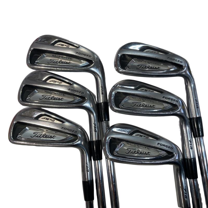 【中古】 タイトリスト Titleist AP2 714 6S アイアンセット IR NS PRO 950GH (フレックスS) メンズ 男性用 右利き 右用 Cランク ゴルフクラブ
