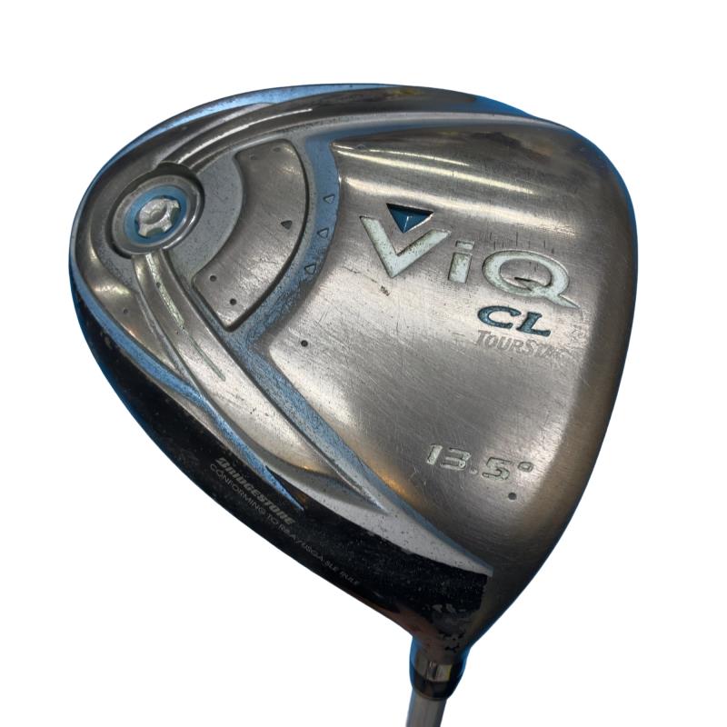 【中古】 ブリヂストン TOURSTAGE ViQ CL(2010) 13.5°(アクアブルー) ドライバー DR VT-30w (フレック..