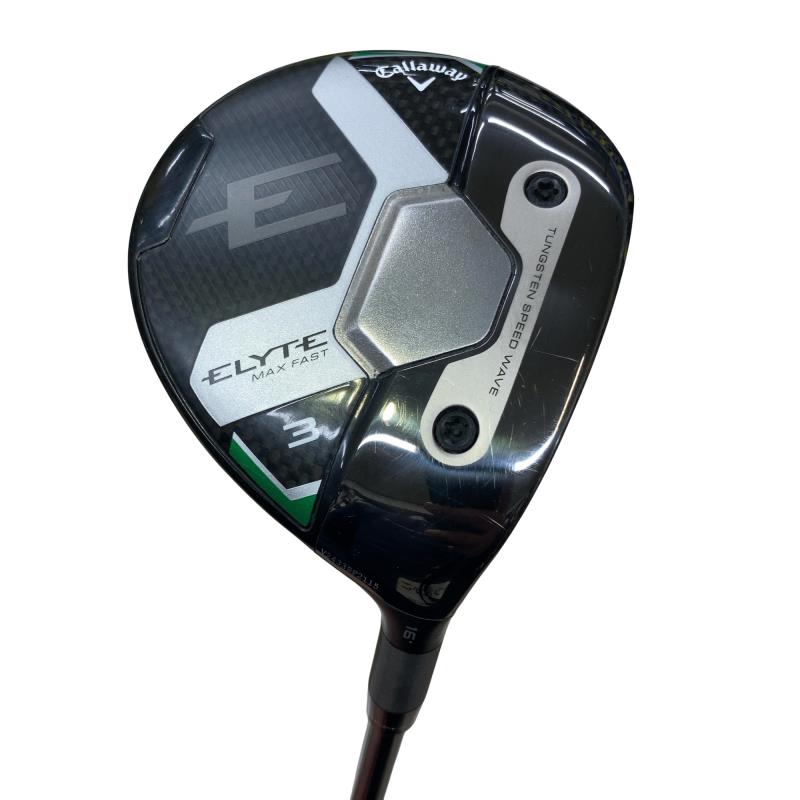 樂天商城 - 【中古】 キャロウェイ ELYTE MAX FAST 3W フェアウェイウッド FW LIN-Q GREEN 40 for CW(ELYTE FW) (フレックスR) メンズ 男性用 右利き 右用 Cランク ゴルフクラブ