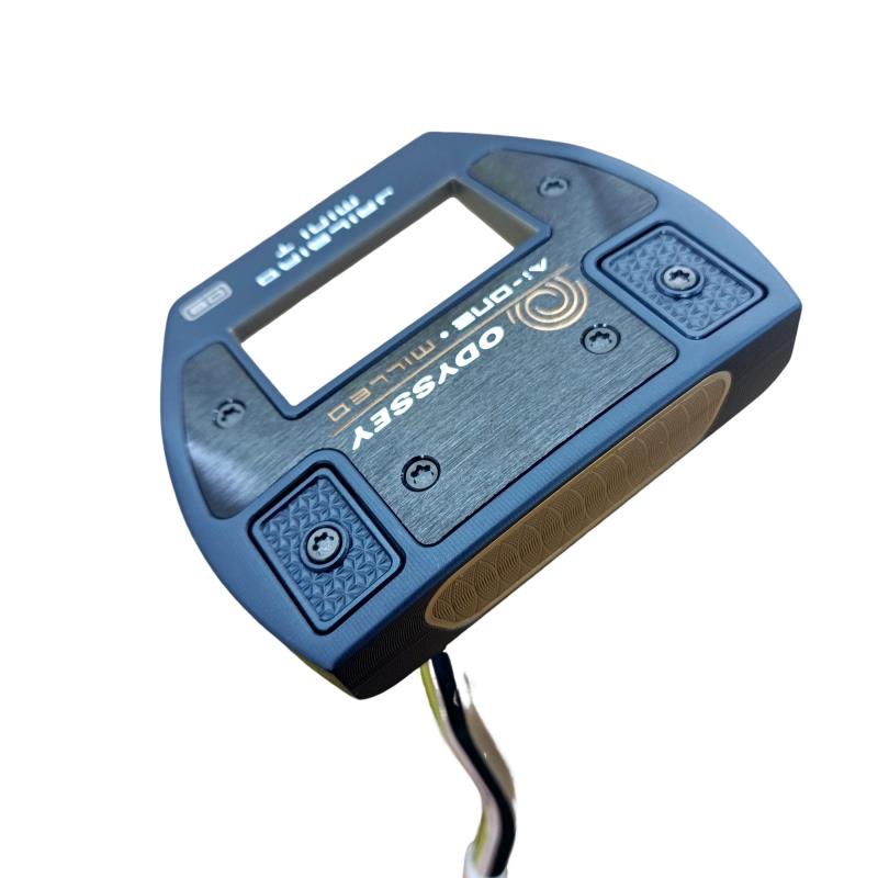 【中古】 オデッセイ Ai-ONE・MILLED JAILBIRD MINI VERSA90 T DB 34インチ パター PT STROKE LAB 90 スチール (フレックスその他) メンズ 男性用 右利き 右用 Bランク ゴルフクラブ