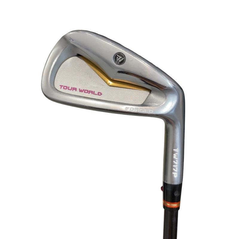 【中古】 本間ゴルフ TOUR WORLD TW717P FORGED 8S レディース アイアンセット IR 2S ARMRQ8 45(アイアン)TOUR WORLD (フレックスL) レディース 女性用 右利き 右用 Cランク ゴルフクラブ