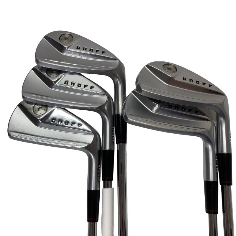 Iron - 【中古】 ダイワ(グローブライド) ONOFF FORGED(2024) KURO 5S アイアンセット IR 純正特注シャフト (フレックスS) メンズ 男性用 右利き 右用 Cランク ゴルフクラブ
