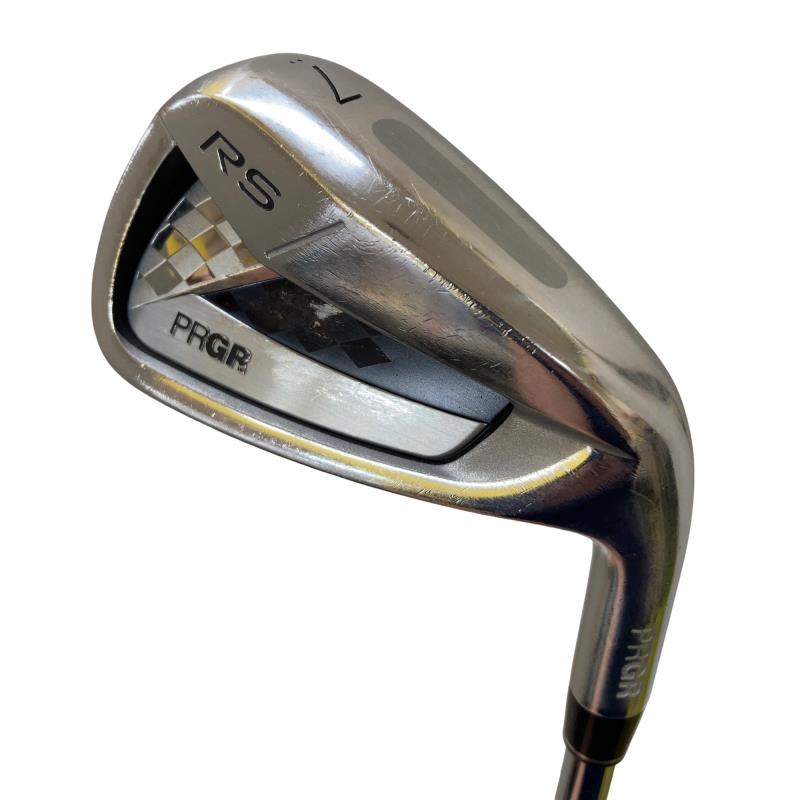 【中古】 プロギア RS チタンフェース 5S アイアンセット IR スペックスチールIII Ver.2 (フレックスSR) メンズ 男性用 右利き 右用 Cランク ゴルフクラブ