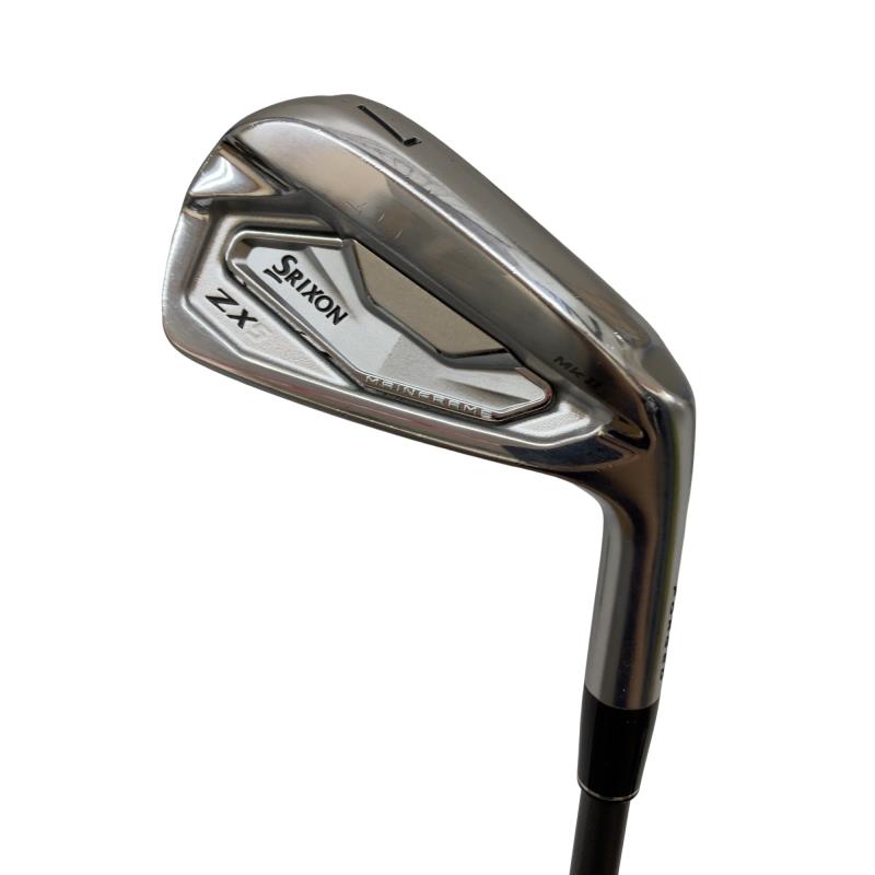 【中古】 ダンロップ SRIXON ZX5 Mk II 6S アイアンセット IR 純正特注シャフト (フレックスSR) メンズ 男性用 右利き 右用 Cランク ゴルフクラブ