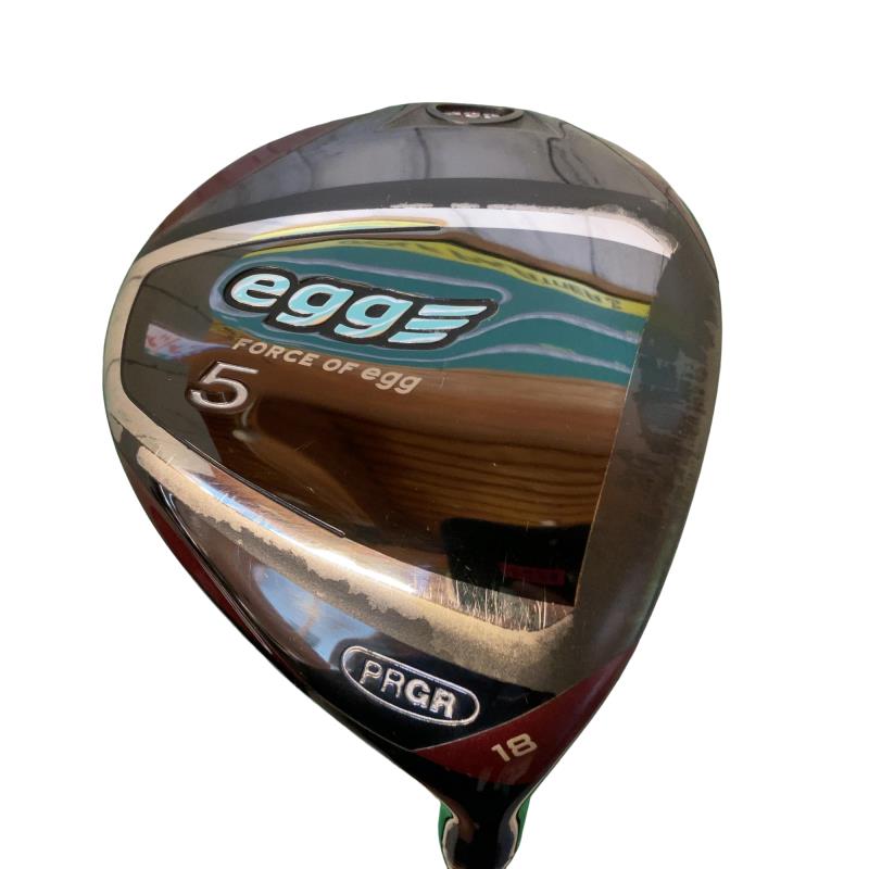 PRGR - 【中古】 プロギア egg(2017) 5W フェアウェイウッド FW eggオリジナルカーボン (フレックスSR) メンズ 男性用 右利き 右用 Cランク ゴルフクラブ
