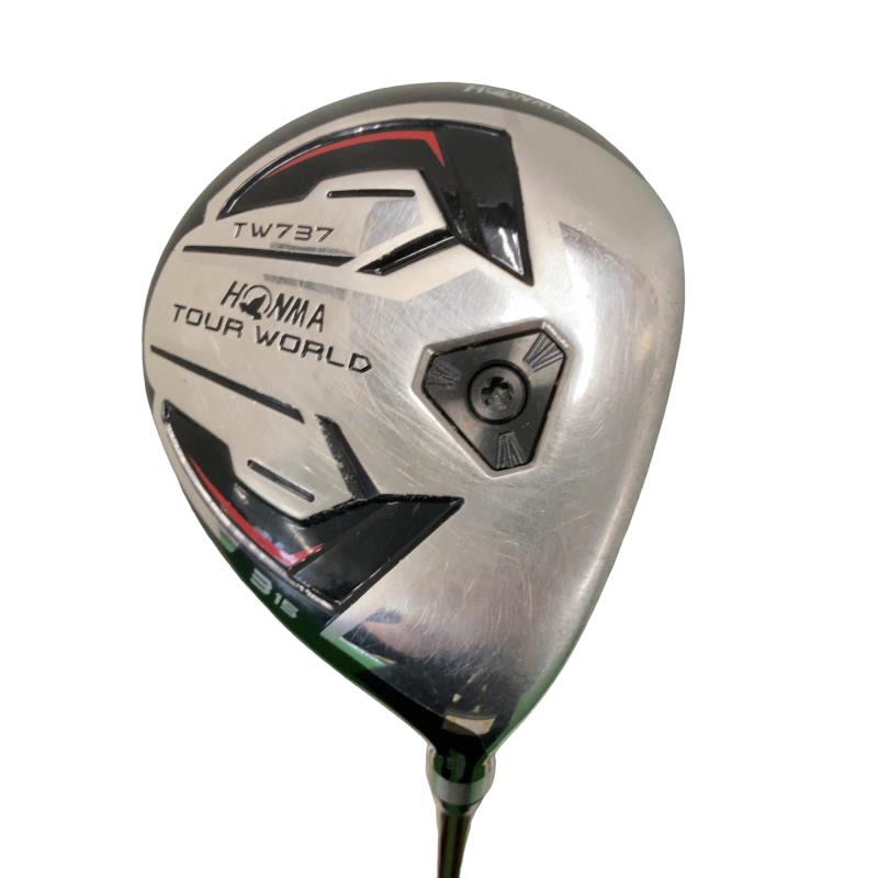 【中古】 本間ゴルフ TOUR WORLD TW737 3W(15°) フェアウェイウッド FW VIZARD EX-C55 (フレックスR) メンズ 男性用 右利き 右用 Cランク ゴルフクラブ