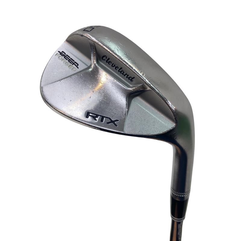 【中古】 クリーブランド Cleveland RTX DEEP FORGED 50°/10° FULL ウェッジ WG Dynamic Gold (フレックスS) メンズ 男性用 右利き 右用 Cランク ゴルフクラブ