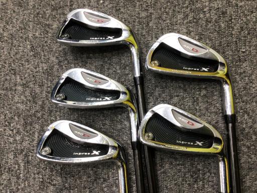 【中古】 ヤマハ inpres X 460D 6S アイアンセット IR DX-507i (フレックスR) メンズ 男性用 右利き 右用 Dランク ゴルフクラブ