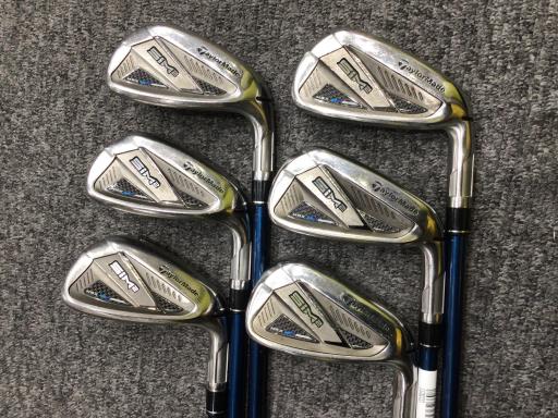 【中古】 テーラーメイド SIM2 MAX 7S アイアンセット IR TENSEI BLUE TM60(SIM2 IR) (フレックスS) メンズ 男性用 右利き 右用 Cランク ゴルフクラブ