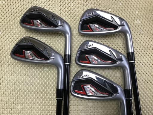 【中古】 本間ゴルフ TOUR WORLD GS 5S アイアンセット IR SPEED TUNED 48(IR) (フレックスS) メンズ 男性用 右利き 右用 Cランク ゴルフクラブ