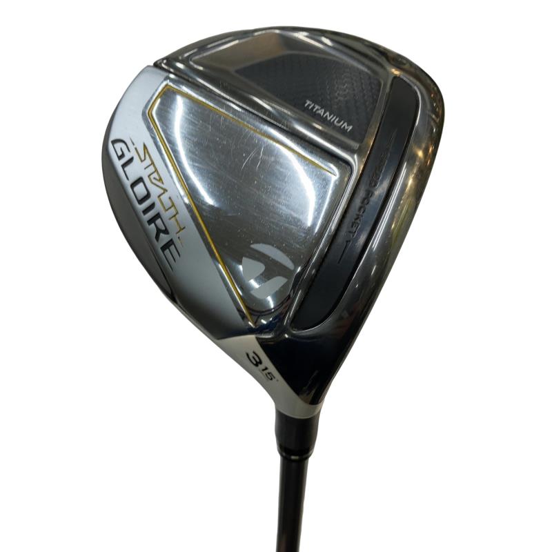 【中古】 テーラーメイド STEALTH GLOIRE 3W フェアウェイウッド FW SPEEDER NX for TM(FW) (フレックスSR) メンズ 男性用 右利き 右用 Cランク ゴルフクラブ
