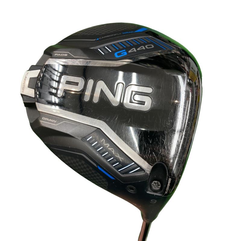 【中古】 ピン G440 MAX 9° ドライバー DR PING TOUR 2.0 BLACK 75(DR) (フレックスS) メンズ 男性用 右利き 右用 Bランク ゴルフクラブ