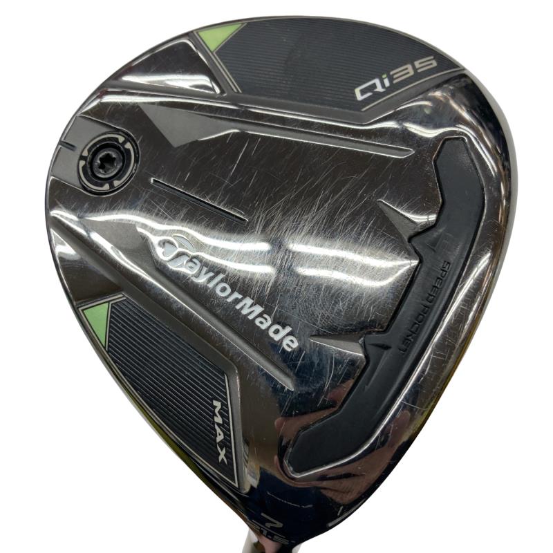 タイプ 男性用 利き手 右 商品コード 2100408246708 クラブ種別 フェアウェイウッド メーカー名 テーラーメイド 商品名 Qi35　MAX　7W 発売年 2025 シャフト Diamana　BLUE　TM50（Qi35　FW） シャフト材質 カーボン メーカーフレックス SR フレックス SR クラブセット組合せ内容 クラブセット本数 0 クラブセット不足本数 0 クラブセット実本数 0 総合ランク C&nbsp;ランクについて 傷状態：ヘッド上部 B 傷状態：フェース C 傷状態：ヘッド下部 C 傷状態：シャフト B 傷状態：グリップ オリジナル　良好 傷状態：ヘッドカバー 純正品(普通) 査定特記・商品状態 &nbsp;※お使いのモニターの発色具合によって、実際のものと色が異なる場合がございます。 Nランク 無傷で新品同様 Aランク ほとんど無傷。見た目は新品同様 Bランク 全体的にきれい。傷やハガレはじっくり見ないとわからない。 Cランク やや使い込まれている。傷やハガレが少しある。 Dランク かなり使い込まれている。目立つ傷やハガレがたくさんある。 Eランク 非常に使い込まれている。目立つ傷やハガレがたくさんある。 &nbsp;メーカーカタログ情報となりますので、実商品と異なる場合がございます。 ヘッドロフト角(°) 21.50 ヘッド体積(cc) 175 シャフト長(インチ) 41.750 クラブ重量(g) 店舗名 ゴルフパートナー　R16柏店 住所 千葉県柏市東台本町5－11 電話番号 04-7160-3631中古ゴルフクラブについて 当店で取り扱っている中古クラブは、全て1点ものです。 店頭でも販売を行っているため、注文確認後の在庫確保となります。 ご了承のほどお願い申し上げます。