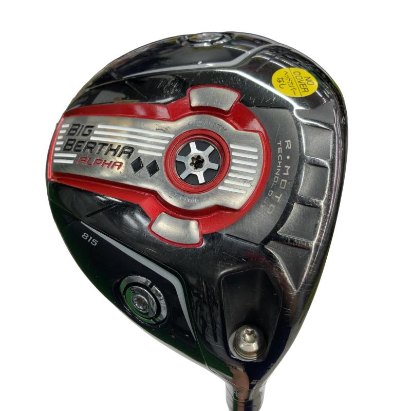 【中古】 キャロウェイ BIG BERTHA ALPHA 815◆◆ 9° ドライバー DR Speeder 661 EVOLUTION (フレックスS) メンズ 男性用 右利き 右用 Cランク ゴルフクラブ